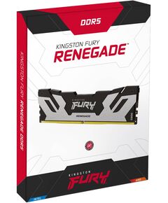 Купить Оперативная память Kingston Fury Renegade Silver XMP Gaming 24Gb DDR5 6400MHz PC5-51200 CL32 DIMM 288-pin 1.4В с радиатором RTL [KF564C32RS-24], изображение 2 в интернет-магазине Irkshop.ru