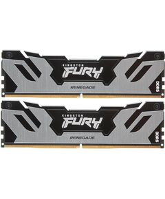 Купить Оперативная память Kingston Fury Renegade Silver XMP Gaming 48Gb Kit 2x24Gb DDR5 6400MHz PC5-51200 CL32 DIMM 288-pin 1.4В kit с радиатором RTL [KF564C32RSK2-48] в интернет-магазине Irkshop.ru