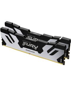 Купить Оперативная память Kingston Fury Renegade Silver XMP Gaming 48Gb Kit 2x24Gb DDR5 6400MHz PC5-51200 CL32 DIMM 288-pin 1.4В kit с радиатором RTL [KF564C32RSK2-48], изображение 2 в интернет-магазине Irkshop.ru