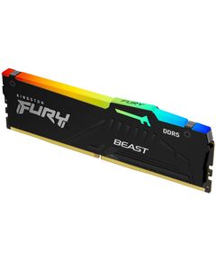 Купить Оперативная память Kingston Fury Beast Expo RGB Gaming 8Gb DDR5 5200MHz PC5-41600 CL36 DIMM 288-pin 1.25В kit single rank с радиатором RTL [KF552C36BBEA-8], изображение 3 в интернет-магазине Irkshop.ru