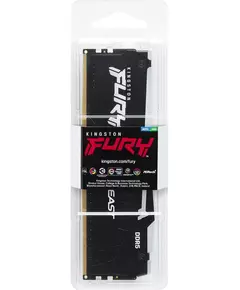 Купить Оперативная память Kingston Fury Beast Black Expo RGB Gaming 8Gb DDR5 5600MHz PC5-44800 CL36 DIMM 288-pin 1.25В single rank с радиатором RTL [KF556C36BBEA-8] в интернет-магазине Irkshop.ru