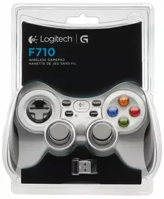 Купить Беспроводной геймпад Logitech F710 серебристый/черный, USB, виброотдача, обратная связь [940-000142], изображение 4 в интернет-магазине Irkshop.ru