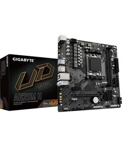 Купить Материнская плата GigaByte A620M H AM5 AMD A620 2xDDR5 mATX AC97 8ch(7.1) GbLAN RAID+VGA+HDMI в интернет-магазине Irkshop.ru