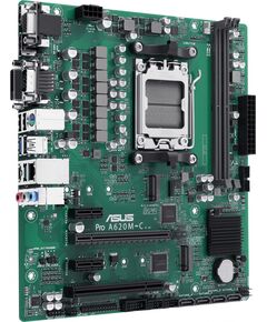 Купить Материнская плата Asus PRO A620M-C-CSM Socket AM5 AMD A620 2xDDR5 mATX AC97 8ch(7.1) GbLAN RAID+VGA+DVI+HDMI+DP в интернет-магазине Irkshop.ru