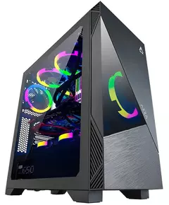 Купить Корпус Azza CSAZ-440 ECLIPSE черный без БП ATX 9x120mm 5x140mm 2xUSB2.0 1xUSB3.0 audio bott PSU в интернет-магазине Irkshop.ru