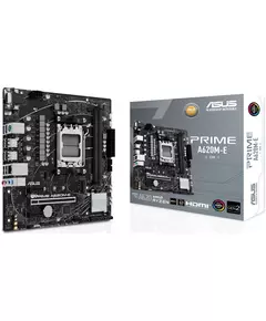 Купить Материнская плата Asus PRIME A620M-E-CSM AM5 AMD A620 2xDDR5 mATX AC97 8ch(7.1) GbLAN RAID+VGA+HDMI+DP, изображение 4 в интернет-магазине Irkshop.ru