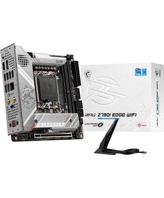 Купить Материнская плата MSI MPG Z790I EDGE WIFI Soc-1700 Intel Z790 2xDDR5 mini-ITX AC97 8ch(7.1) 2.5Gg RAID+HDMI+DP в интернет-магазине Irkshop.ru