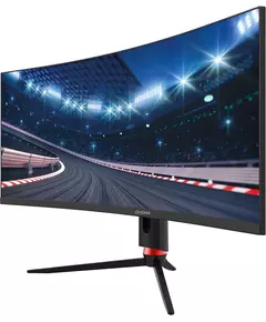 Купить Монитор Digma Overdrive 34A711Q 34" черный VA LED 4ms 21:9 HDMI M/M матовая HAS Piv 300cd 178гр/178гр 3440x1440 165Hz G-Sync FreeSync DP UW 7.3кг [DM34VG02], изображение 2 в интернет-магазине Irkshop.ru