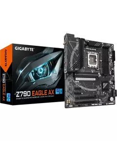 Купить Материнская плата GigaByte Z790 EAGLE AX Soc-1700 Intel Z790 4xDDR5 ATX AC97 8ch(7.1) 2.5Gg RAID+HDMI+DP, изображение 5 в интернет-магазине Irkshop.ru