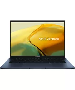 Купить Ноутбук Asus Zenbook 14 UX3402VA-KP696 Core i5 13500H/16Gb/512Gb SSD/WiFi/BT/Cam/Int/14" IPS WQXGA/noOS/blue/сумка [90NB10G1-M014W0], изображение 3 в интернет-магазине Irkshop.ru