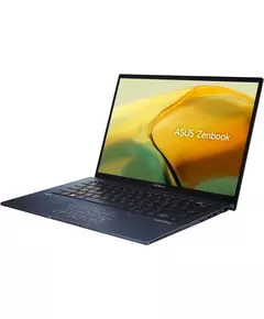 Купить Ноутбук Asus Zenbook 14 UX3402VA-KP696 Core i5 13500H/16Gb/512Gb SSD/WiFi/BT/Cam/Int/14" IPS WQXGA/noOS/blue/сумка [90NB10G1-M014W0], изображение 4 в интернет-магазине Irkshop.ru