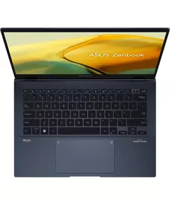 Купить Ноутбук Asus Zenbook 14 UX3402VA-KP696 Core i5 13500H/16Gb/512Gb SSD/WiFi/BT/Cam/Int/14" IPS WQXGA/noOS/blue/сумка [90NB10G1-M014W0], изображение 2 в интернет-магазине Irkshop.ru