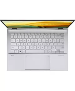 Купить Ноутбук Asus Zenbook 14 UX3402VA-KP697 Core i5 13500H/16Gb/512Gb SSD/WiFi/BT/Cam/Int/14" IPS WQXGA/noOS/silver/сумка [90NB10G6-M014Z0], изображение 5 в интернет-магазине Irkshop.ru