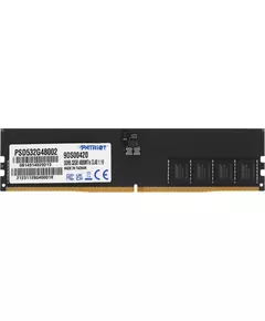 Купить Оперативная память Patriot Signature 32Gb DDR5 4800MHz PC5-38400 CL40 DIMM 288-pin 1.1В dual rank RTL [PSD532G48002], изображение 5 в интернет-магазине Irkshop.ru