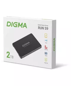 Купить SSD-накопитель Digma 2Tb Run S9 SATA-III 2.5" [DGSR2002TS93T], изображение 7 в интернет-магазине Irkshop.ru