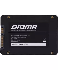 Купить SSD-накопитель Digma 2Tb Run S9 SATA-III 2.5" [DGSR2002TS93T], изображение 9 в интернет-магазине Irkshop.ru