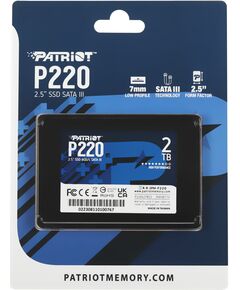 Купить SSD-накопитель Patriot 2Tb SATA-III P220 2.5" [P220S2TB25] в интернет-магазине Irkshop.ru