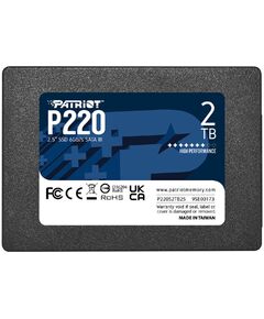 Купить SSD-накопитель Patriot 2Tb SATA-III P220 2.5" [P220S2TB25], изображение 6 в интернет-магазине Irkshop.ru