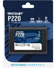 Купить SSD-накопитель Patriot 2Tb SATA-III P220 2.5" [P220S2TB25], изображение 8 в интернет-магазине Irkshop.ru