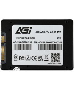 Купить SSD-накопитель AGI 2Tb AI238 SATA-III 2.5" [AGI2K0GIMAI238], изображение 5 в интернет-магазине Irkshop.ru