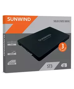 Купить SSD-накопитель SunWind 4Tb SATA-III ST3 2.5" [SWSSD004TS2], изображение 6 в интернет-магазине Irkshop.ru