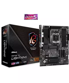 Купить Материнская плата ASRock X670E PG LIGHTNING Socket AM5 AMD X670 4xDDR5 ATX AC97 8ch(7.1) 2.5Gg RAID+HDMI, изображение 5 в интернет-магазине Irkshop.ru