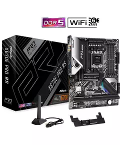 Купить Материнская плата ASRock X670E PRO RS Socket AM5 AMD X670 4xDDR5 ATX AC97 8ch(7.1) 2.5Gg RAID+HDMI+DP, изображение 4 в интернет-магазине Irkshop.ru