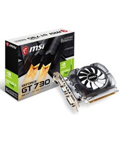 Купить Видеокарта MSI GeForce GT 730 2Gb PCI-E 128bit GDDR3 902/1600 DVIx1 HDMIx1 CRTx1 HDCP RTL [N730-2GD3V3], изображение 4 в интернет-магазине Irkshop.ru