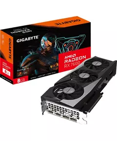 Купить Видеокарта GigaByte Radeon RX 7600 8Gb PCI-E 4.0 128bit GDDR6 2355/18000 HDMIx2 DPx2 HDCP RTL [GV-R76GAMING OC-8GD], изображение 6 в интернет-магазине Irkshop.ru