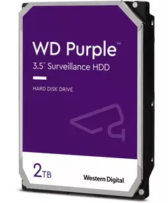 Купить Жесткий диск Western Digital 2Tb Surveillance Purple SATA-III 5400rpm 64Mb 3.5" [WD23PURZ], изображение 3 в интернет-магазине Irkshop.ru