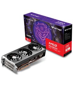 Купить Видеокарта Sapphire Radeon RX 7700XT NITRO+ GAMING OC 12Gb PCI-E 4.0 192bit GDDR6 2276/18000 HDMIx2 DPx2 HDCP Ret [11335-02-20G], изображение 3 в интернет-магазине Irkshop.ru