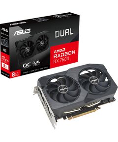 Купить Видеокарта Asus Radeon RX 7600 8Gb PCI-E 4.0 128bit GDDR6 2280/17500 HDMIx1 DPx3 HDCP RTL [DUAL-RX7600-O8G-V2] в интернет-магазине Irkshop.ru