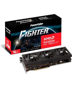 Купить Видеокарта PowerColor Radeon RX 7800XT 16Gb PCI-E 4.0 256bit GDDR6 2169/19500 HDMIx1 DPx3 HDCP RTL [RX7800XT 16G-F/OC], изображение 6 в интернет-магазине Irkshop.ru