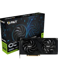 Купить Видеокарта Palit GeForce RTX 4070  SUPER DUAL OC 12Gb PCI-E 4.0 192bit GDDR6X 1980/21000 HDMIx1 DPx3 HDCP RTL [NED407SS19K9-1043D], изображение 9 в интернет-магазине Irkshop.ru