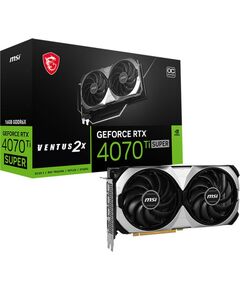 Купить Видеокарта MSI GeForce RTX 4070TI Super 16Gb PCI-E 4.0 256bit GDDR6X 2640/21000 HDMIx1 DPx3 HDCP RTL [RTX 4070 TI SUPER16GVENTUS2XOC], изображение 3 в интернет-магазине Irkshop.ru