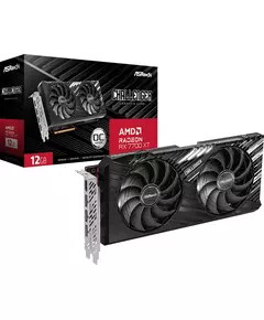 Купить Видеокарта ASRock Radeon RX 7700XT 12Gb PCI-E 4.0 192bit GDDR6 2226/18000 HDMIx1 DPx3 HDCP RTL [RX7700XT CL 12GO], изображение 6 в интернет-магазине Irkshop.ru