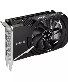 Купить Видеокарта MSI GeForce RTX 4060 8Gb PCI-E 4.0 128bit GDDR6 2490/17000 HDMIx1 DPx3 HDCP RTL [RTX 4060 AERO ITX 8G OC], изображение 2 в интернет-магазине Irkshop.ru