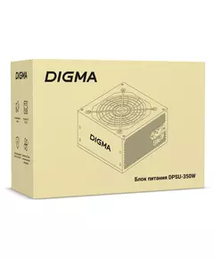 Купить Блок питания Digma DPSU-350W ATX 350W (20+4pin) 120mm fan 2xSATA RTL, изображение 5 в интернет-магазине Irkshop.ru