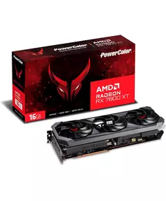 Купить Видеокарта PowerColor Radeon RX 7800XT 16Gb PCI-E 4.0 256bit GDDR6 2169/19500 HDMIx1 DPx3 HDCP RTL [RX7800XT 16G-E/OC] в интернет-магазине Irkshop.ru