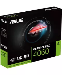 Купить Видеокарта Asus GeForce RTX 4060 8Gb PCI-E 4.0 128bit GDDR6 2490/17000 HDMIx2 DPx2 HDCP RTL low profile [RTX4060-O8G-LP-BRK], изображение 4 в интернет-магазине Irkshop.ru