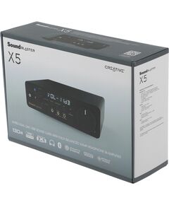 Купить Звуковая карта Creative USB Sound Blaster X5 (Cirrus Logic CS43198) 5.1 RTL [70SB182000000], изображение 17 в интернет-магазине Irkshop.ru