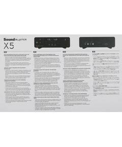 Купить Звуковая карта Creative USB Sound Blaster X5 (Cirrus Logic CS43198) 5.1 RTL [70SB182000000], изображение 16 в интернет-магазине Irkshop.ru