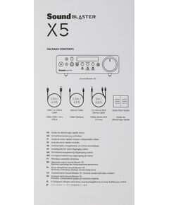 Купить Звуковая карта Creative USB Sound Blaster X5 (Cirrus Logic CS43198) 5.1 RTL [70SB182000000], изображение 14 в интернет-магазине Irkshop.ru