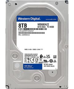 Купить Жесткий диск Western Digital 8Tb Desktop Blue SATA-III 5640rpm 128Mb 3.5" [WD80EAZZ], изображение 2 в интернет-магазине Irkshop.ru