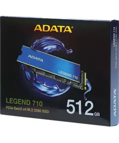 Купить SSD-накопитель AData 512Gb Legend 710 PCIe 3.0 x4 M.2 2280 [ALEG-710-512GCS], изображение 5 в интернет-магазине Irkshop.ru