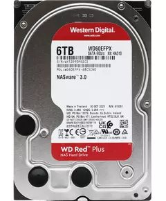 Купить Жесткий диск Western Digital 6Tb NAS Red Plus SATA-III 5640rpm 256Mb 3.5" [WD60EFPX], изображение 4 в интернет-магазине Irkshop.ru