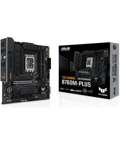 Купить Материнская плата Asus TUF GAMING B760M-PLUS Soc-1700 Intel B760 4xDDR5 mATX AC97 8ch(7.1) 2.5Gg RAID+HDMI+DP в интернет-магазине Irkshop.ru