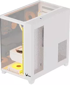 Купить Корпус Formula CRYSTAL Z9 W белый без БП ATX 7x120mm 2xUSB3.0 audio bott PSU, изображение 3 в интернет-магазине Irkshop.ru