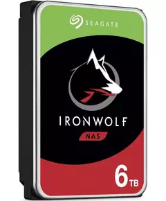 Купить Жесткий диск Seagate 6Tb NAS Ironwolf 4KN SATA-III 5400rpm 256Mb 3.5" [ST6000VN006] в интернет-магазине Irkshop.ru