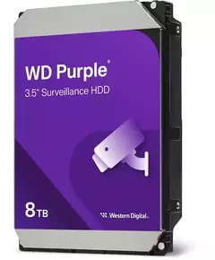 Купить Жесткий диск Western Digital 8Tb Surveillance Purple SATA-III 5640rpm 256Mb 3.5" [WD85PURZ] в интернет-магазине Irkshop.ru